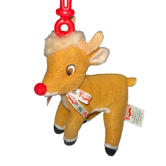 Rudolph Reindeer Keychain - Picture 1 of 6